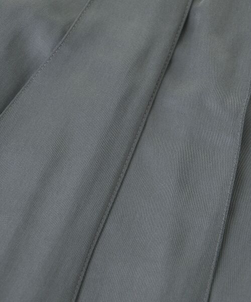 le.coeur blanc / ルクールブラン ロング・マキシ丈スカート | 《手洗い可能》フィブリルサテンパネルプリーツスカート | 詳細18