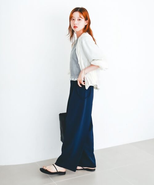 le.coeur blanc / ルクールブラン その他パンツ | komatsu.サスペンダーカーブパンツ | 詳細10