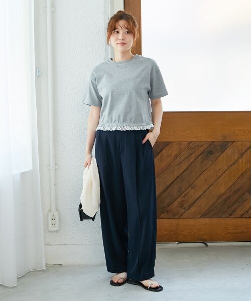 le.coeur blanc / ルクールブラン その他パンツ | komatsu.サスペンダーカーブパンツ | 詳細2