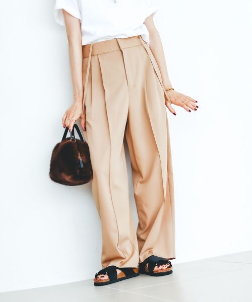 le.coeur blanc / ルクールブラン その他パンツ | komatsu.サスペンダーカーブパンツ | 詳細20