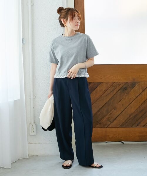 le.coeur blanc / ルクールブラン その他パンツ | komatsu.サスペンダーカーブパンツ | 詳細3