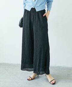 RINA☆様ブラック38パンツ SLY（スライ）の「CALL BLACK HW PINTUCK FLARE PT ハイウエスト
