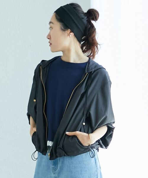 le.coeur blanc / ルクールブラン ブルゾン | komatsu.シアーフードブルゾン | 詳細10