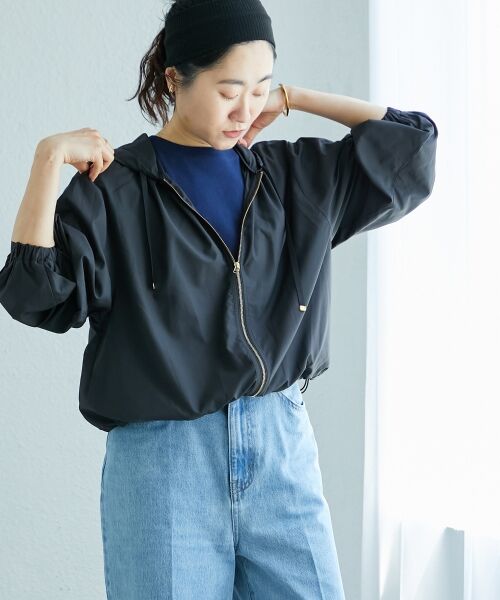 le.coeur blanc / ルクールブラン ブルゾン | komatsu.シアーフードブルゾン | 詳細12