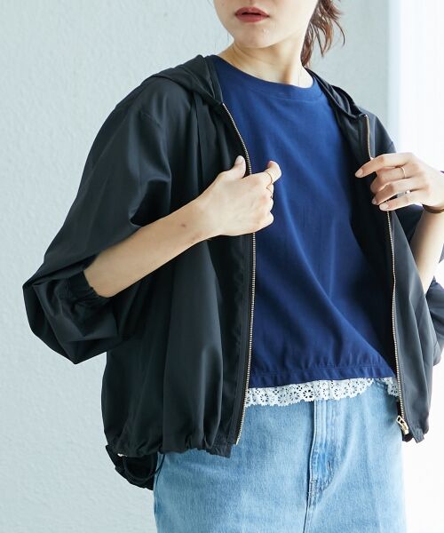 le.coeur blanc / ルクールブラン ブルゾン | komatsu.シアーフードブルゾン | 詳細13