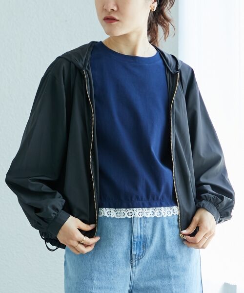 le.coeur blanc / ルクールブラン ブルゾン | komatsu.シアーフードブルゾン | 詳細15