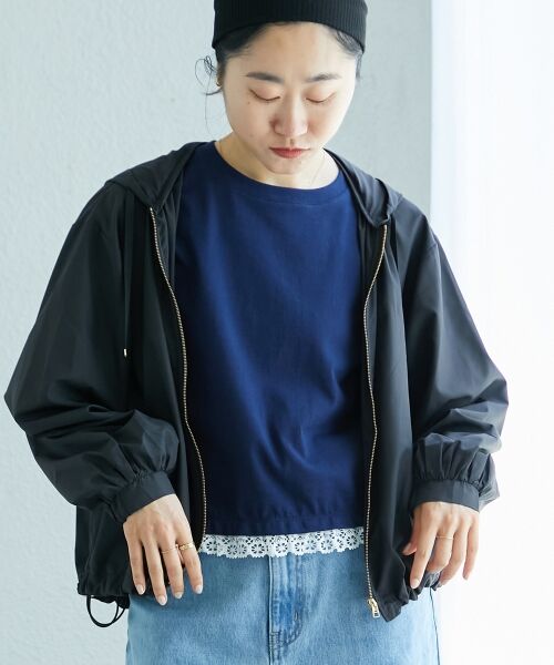 le.coeur blanc / ルクールブラン ブルゾン | komatsu.シアーフードブルゾン | 詳細16