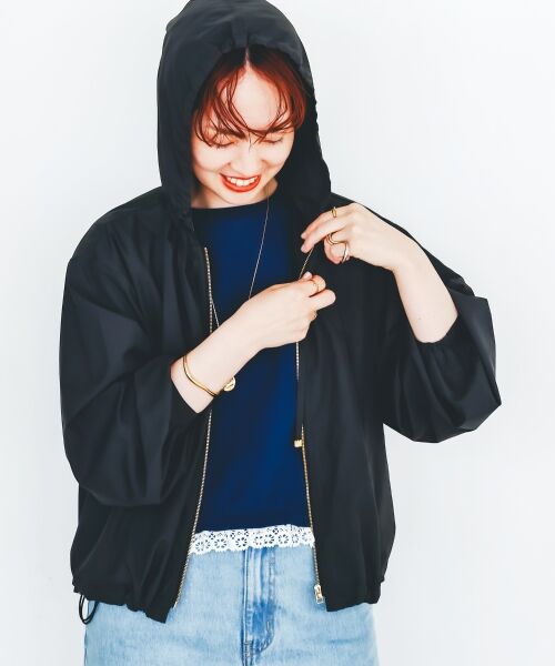 le.coeur blanc / ルクールブラン ブルゾン | komatsu.シアーフードブルゾン | 詳細21