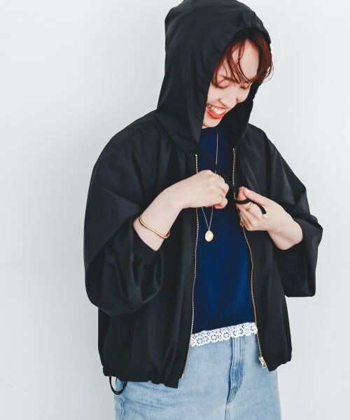 le.coeur blanc / ルクールブラン ブルゾン | komatsu.シアーフードブルゾン | 詳細22