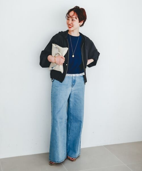 le.coeur blanc / ルクールブラン ブルゾン | komatsu.シアーフードブルゾン | 詳細23