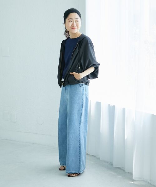 le.coeur blanc / ルクールブラン ブルゾン | komatsu.シアーフードブルゾン | 詳細3