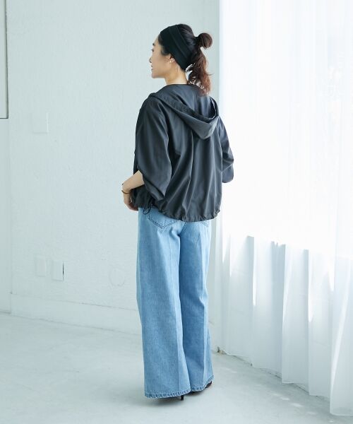 le.coeur blanc / ルクールブラン ブルゾン | komatsu.シアーフードブルゾン | 詳細6