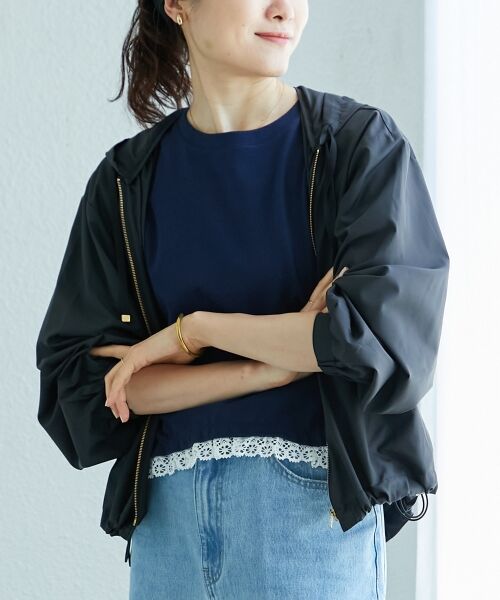 le.coeur blanc / ルクールブラン ブルゾン | komatsu.シアーフードブルゾン | 詳細9