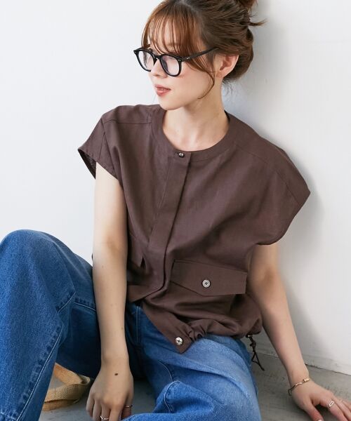le. coeur blanc ノーカラー フェイクレザージャケット le. coeur blanc ノーカラー フェイクレザージャケット ノー
