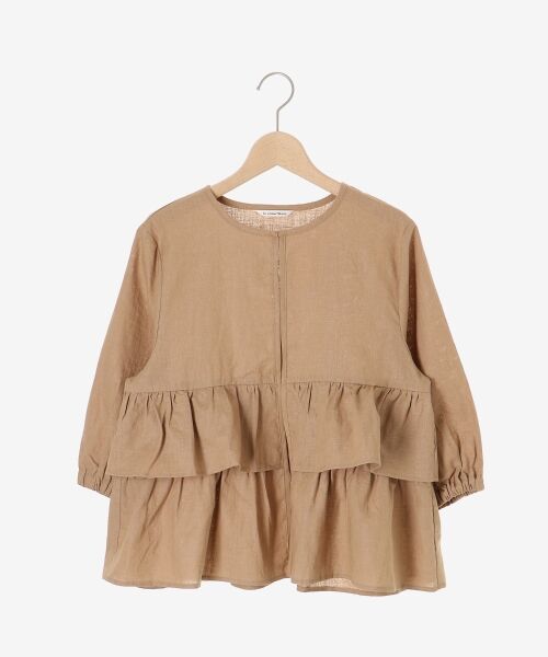 le.coeur blanc / ルクールブラン その他アウター | 《着映え◎》コットン麻フリルティアードジャケット | 詳細14