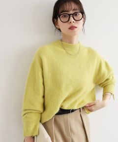 le.coeur blanc / ルクールブラン ニット・セーター | モックネックチャイニーズラクーンプルオーバー