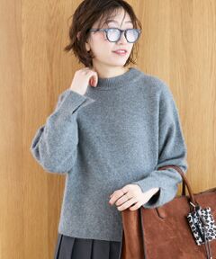 le.coeur blanc / ルクールブラン ニット・セーター | モックネックチャイニーズラクーンプルオーバー