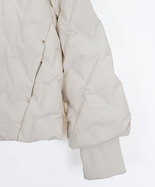 le.coeur blanc / ルクールブラン ダウンジャケット・ベスト | ステッチレスコンパクトダウン | 詳細11