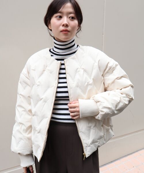 le.coeur blanc / ルクールブラン ダウンジャケット・ベスト | ステッチレスコンパクトダウン | 詳細2