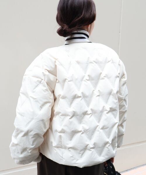 le.coeur blanc / ルクールブラン ダウンジャケット・ベスト | ステッチレスコンパクトダウン | 詳細5