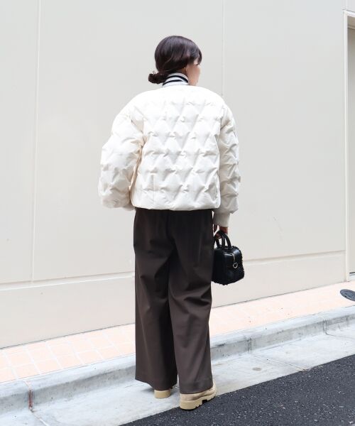 le.coeur blanc / ルクールブラン ダウンジャケット・ベスト | ステッチレスコンパクトダウン | 詳細9