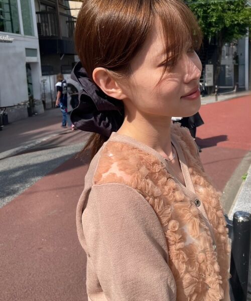 le.coeur blanc / ルクールブラン ヘアゴム・シュシュ | BIGシュシュ | 詳細11