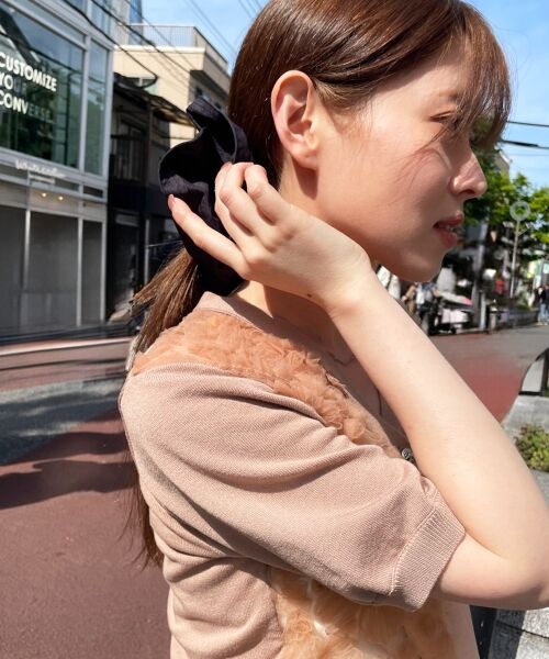 le.coeur blanc / ルクールブラン ヘアゴム・シュシュ | BIGシュシュ | 詳細13