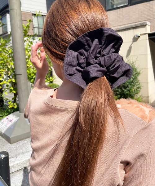 le.coeur blanc / ルクールブラン ヘアゴム・シュシュ | BIGシュシュ | 詳細9