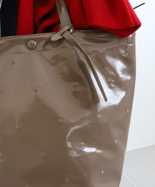 le.coeur blanc / ルクールブラン トートバッグ | ドット刺繍2wayトート | 詳細10