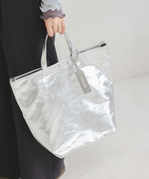 le.coeur blanc / ルクールブラン トートバッグ | ドット刺繍2wayトート | 詳細17