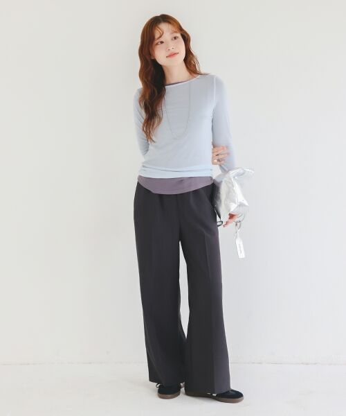 le.coeur blanc / ルクールブラン トートバッグ | ドット刺繍2wayトート | 詳細18