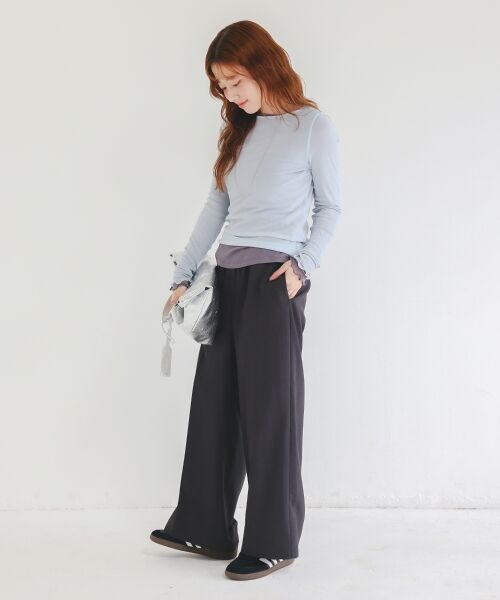 le.coeur blanc / ルクールブラン トートバッグ | ドット刺繍2wayトート | 詳細19