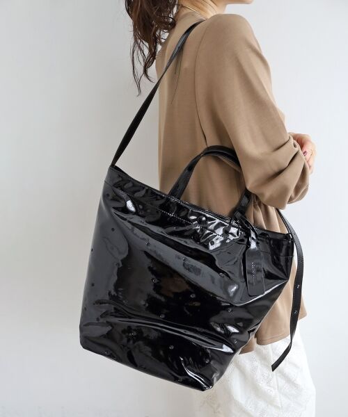 le.coeur blanc / ルクールブラン トートバッグ | ドット刺繍2wayトート | 詳細3