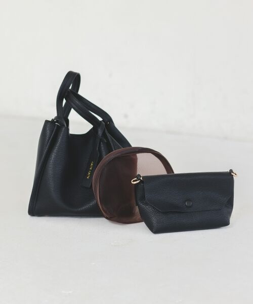 le.coeur blanc / ルクールブラン トートバッグ | 3setソフトレザー調バッグ | 詳細16