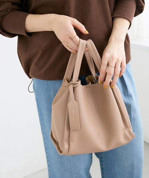 le.coeur blanc / ルクールブラン トートバッグ | 3setソフトレザー調バッグ | 詳細2