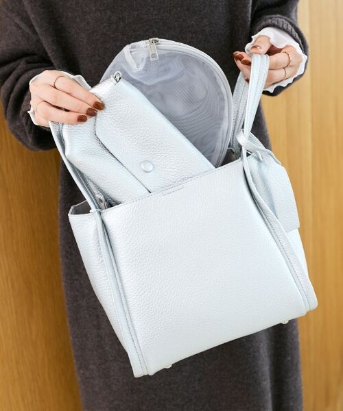 le.coeur blanc / ルクールブラン トートバッグ | 3setソフトレザー調バッグ | 詳細22