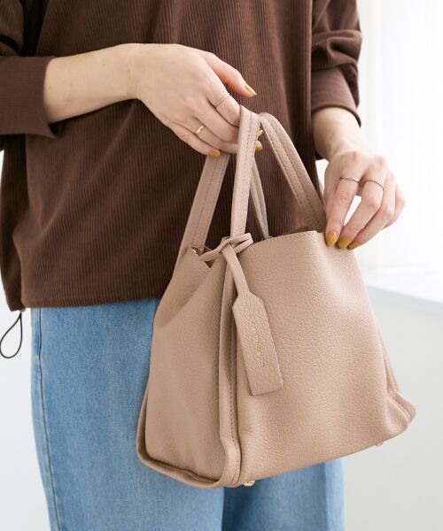 le.coeur blanc / ルクールブラン トートバッグ | 3setソフトレザー調バッグ | 詳細3