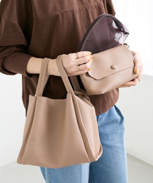 le.coeur blanc / ルクールブラン トートバッグ | 3setソフトレザー調バッグ | 詳細6