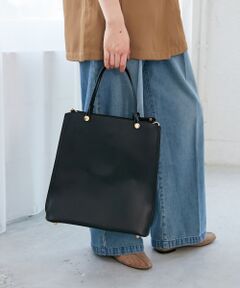 le.coeur blanc / ルクールブラン トートバッグ | 縦型A4トートバッグ