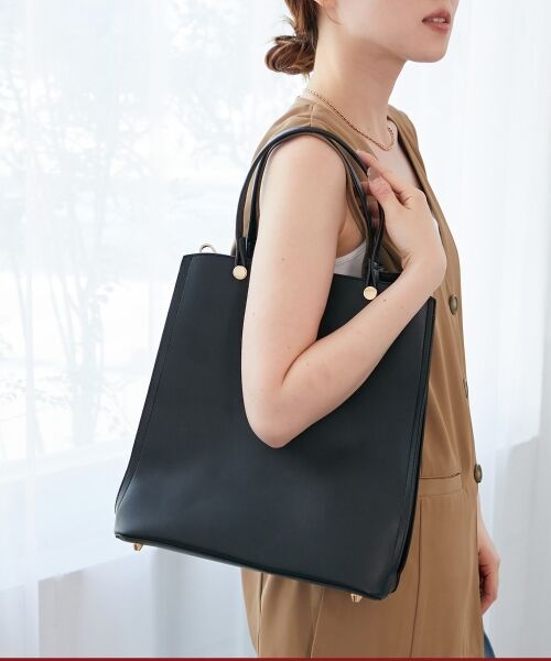 le.coeur blanc / ルクールブラン トートバッグ | 縦型A4トートバッグ | 詳細3