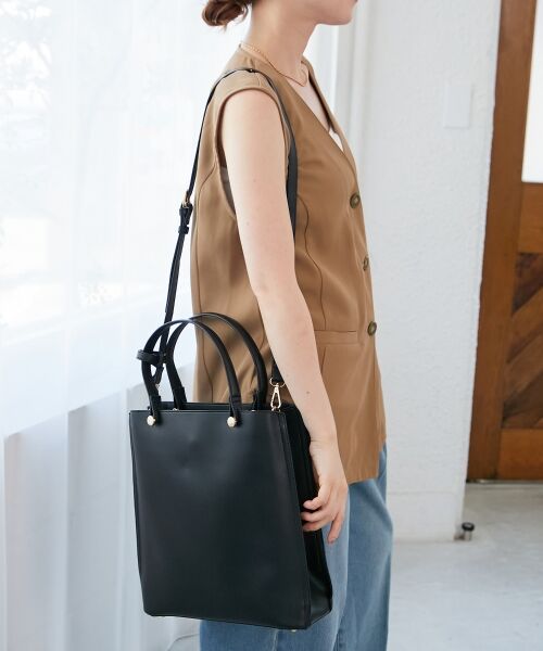 le.coeur blanc / ルクールブラン トートバッグ | 縦型A4トートバッグ | 詳細4