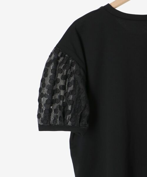 le.coeur blanc / ルクールブラン カットソー | TORRAZZO DONNAドット切替カットソー | 詳細26