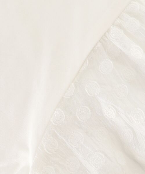 le.coeur blanc / ルクールブラン カットソー | TORRAZZO DONNAドット切替カットソー | 詳細28