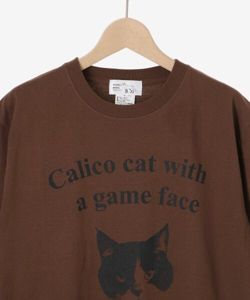 le.coeur blanc / ルクールブラン Tシャツ | Regency WorksネコプリントT | 詳細18