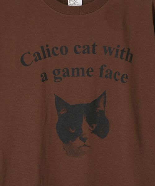 le.coeur blanc / ルクールブラン Tシャツ | Regency WorksネコプリントT | 詳細20