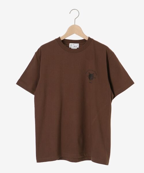 le.coeur blanc / ルクールブラン Tシャツ | Regency Worksネコプリント×モチーフT | 詳細10