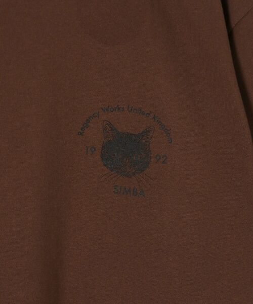 le.coeur blanc / ルクールブラン Tシャツ | Regency Worksネコプリント×モチーフT | 詳細23