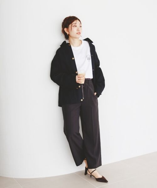 le.coeur blanc / ルクールブラン Tシャツ | Regency Worksネコプリント×モチーフT | 詳細9