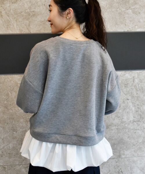 le.coeur blanc / ルクールブラン カットソー | TORRAZZO DONNAバルーン裾トップス | 詳細13