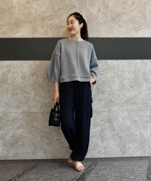 le.coeur blanc / ルクールブラン カットソー | TORRAZZO DONNAバルーン裾トップス | 詳細18